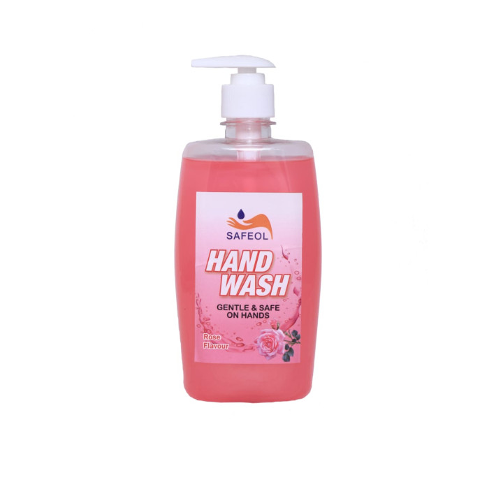 SAFEOL HAND WASH ROSE FLAVOUR  500ML
